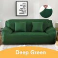 Miniatyrbild 9 av 11: Elastiskt Stretch Sofföverdrag 1/2/3/4 Sits Sofföverdrag Universal Soffor Vardagsrum Sektionssoffa L-formad Överdrag 011 1-seater(90-140cm)