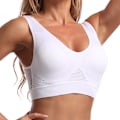 Pikkukuva 1 / 11: Joogaliivit, crop top, fitness, kuntosali, juoksu, urheiluvaatteet, naisten alusvaatteet 5325White 4XL