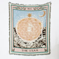 Miniatyrbillede 7 af 11: Nordisk Plaider til Seng Sofabetræk Stueindretning Sofaplaid Fritid Sengetæppe Udendørs Camping Picnic Måtte Boho Tapestry XT2022-2 130X160cm