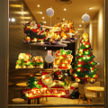 Miniatyrbilde 2 av 11: Vindusklistremerker Hengende Lys Juledekorasjonslys Utstillingsvindu Butikk Led Sugekopplampe Små Fargede Lys Family photo (10 small and 3 large)