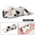 Miniatyrbillede 7 af 11: Oenux Dejlige Fransk Bulldog Dyr Sød Hvalp Sovende Dovne Hund Actionfigurer Model Figur PVC Boligindretning Uddannelseslegetøj without box16