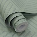 Pikkukuva 2 / 3: Puinen geometrinen tapetti Holden Sage Sage