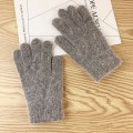 Miniatyrbilde 7 av 11: Hansker dame vinter søte plysj varme ridehansker damehansker damehansker dame vinterhansker vinterhansker dame White One Size