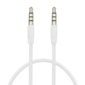 Miniatyrbilde 7 av 11: 4-polet Aux-kabel 3,5 mm hann til hann Jack-lydkabel Nikkelbelagt plugg Stereo lydkabel for hodetelefoner Høyttaler MP3/4 CD-spiller Green 0.5M