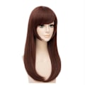 Miniatyrbillede 1 af 11: Dva Cosplay Kostume Spil Kvinde Voksen Barn Lycra 3D Print Spandex Halloween Fest Zentai Paryk Sæt Pistol D.Va cos wig One Size