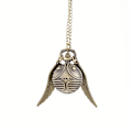 Miniatyrbillede 2 af 7: Anime Quidditch Sfærisk Lommeur Vinger Retro Flip Quartz Ur Harry Potter Snitch Lommeur Spider web bronze