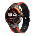 Miniatyrbild 1 av 7: Klocka med pulsmätning, meddelandepåminnelse, Bluetooth, stegräkning, smart armband, sportklocka, en del Orange