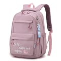 Miniatyrbild 1 av 5: Kawaii Ryggsäck för Flickor Skolväskor Portabilitet Vattentät Tonåringar Högskolestudent Stor Rese Axelväska Mochilas Escolares Pink