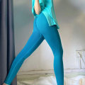Miniatyrbild 4 av 11: Yogabyxa Fitness Leggings Löpning Träning För Kvinnor Orange L