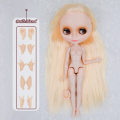 Miniatyrbilde 9 av 11: Neo Blyth Dukke Tilpasset NBL Skinnende Ansikt, 1/6 OB24 BJD Kuleleddsdukke Tilpassede Blyth Dukker for Jente, Gave til Samling NBL09 HNBL17