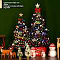 Miniatyrbillede 3 af 11: Juletræssæt 1.5, 1.8, 2.1M Shoppingcenter Hjem Lysende Juledekoration Juletræssæt 1.2m green set tree A