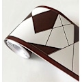 Miniatyrbilde 1 av 5: Selvklebende, 3D Blomster/geometrisk Design-PVC Vanntett, Borderline Tapet WB08 05 WB08 05