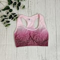 Pikkukuva 1 / 11: Joogasetti Rintaliivit ja Leggingsit Fitness-urheiluvaatesetti Naisille Red bra M