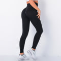 Pikkukuva 10 / 11: Joogahousut Push Up Urheiluleggingsit Kuntosalitrikoo Fitness Treenaus Juoksuhousut C205403 M