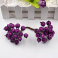 Miniatyrbilde 1 av 11: 40 stk Mini Kunstig Blomst Frukt Skum Bær Juledekorasjon Bukett For Bryllup Hjem Dekor DIY Scrapbooking Bacca Krans A16