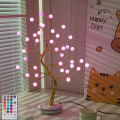Miniatyrbilde 3 av 11: LED Fairy Nattlys LED Juletre Nattlampe Batteri USB Drevet Nattbordslampe Studielampe For Rom Pult Feriebelysning Dekor 3 USB Battery Power