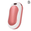 Miniatyrbilde 7 av 8: 10000mAh Håndvarmer USB Power Bank Bærbar Elektrisk Lomme Håndvarmer Digitalt Display Lommelykt Julegave C 11*6.3cm