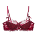 Pikkukuva 1 / 4: Varsbaby Ohuet pitsialusvaatteet rintaliivit Wine red 36C