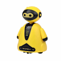 Miniatyrbillede 1 af 11: Magiske spor legetøj induktiv tank bil model bil robot pingvin følger linje du tegner intelligens udvikling børnelegetøj robot yellow