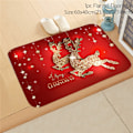 Miniatyrbild 11 av 11: Jultomten Jul Dörrmatta Kuddfodral Juldekorationer för Hemmet 2023 Navidad Ornament Julgransprydnader Nyårspresenter Pillowcase - B032