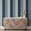 Miniatyrbilde 2 av 5: Of Stripe-Ribn Myk BlåNavyDenim Soft BlueNavyDenim