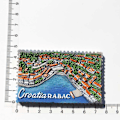 Pikkukuva 1 / 11: Kroatia Jääkaappimagneetti Kroatie Turistimatkamuisto Välimeri Malta Puola Magneettiset Jääkaappitarrat Kroatian Kartta Kodin Sisustus Croatia RABAC