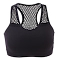 Pikkukuva 1 / 8: Joogaliivit Naisille Korkea Joustavuus Langattomat Pehmustetut Urheilutoppi Saumaton Fitnessliivi Naisille Black S