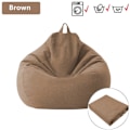 Pikkukuva 8 / 8: Lazy BeanBag -sohvien päällinen ilman täytettä, lepotuoli, istuin, säkkituoli, puff, Asiento-sohva, tatami-tuolien päälliset Yellow M with inner net