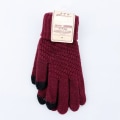 Miniatyrbilde 9 av 11: Cashmere strikkede vinterhansker for kvinner Cashmere strikkede dame herre høst vinter varme tykke hansker skjerm skihansker Style 2 Gary One Size