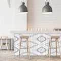 Miniatyrbilde 4 av 5: 10 Stykker Tykk Marmor Tapet PVC Vanntett for Kjøkken Bad Vaskerom 10cmx10cmx10stk 20cmx20cmx10stk 20cmx20cmx10pcs