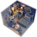 Miniatyrbild 1 av 3: DIY Dockhus Kit Monteringsleksak för Barn Handgjord Leksak Kreativ Födelsedagspresent Default Title