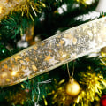 Pikkukuva 5 / 9: Jouluvalokoriste LED-nauhavalot Joulukuusen koristeet DIY Pitsirusetit Nauhavalot Navidad Kodin sisustus Uusi Vuosi 2023 Gold colorful 1M