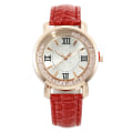 Miniatyrbillede 4 af 6: Dame Mobil Diamant Ur Casual Mode Dameur Bælte Quartz Ur White