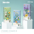 Miniatyrbild 6 av 11: Kreativa Roliga Kaktus Byggklossar Gör-det-själv Simulering Suckulent Krukväxt Grön Växt Blomma 3D Modell Mini Tegel Barnleksak Present 1670 No box