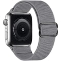 Miniatyrbild 10 av 11: Nylonband för Apple Watch armband 44 mm 40 mm 41 mm 45 mm Justerbart elastiskt solo loop bälte armband Apple Watch Series 7 6 se 5 4 3 Spearmint 38mm - 40mm - 41mm