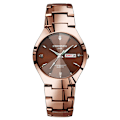 Miniatyrbillede 11 af 11: Automatisk Quartz Ikke-Mekanisk Wolfram Stål Farve Stålbånd Parur Lysende Kalender Herre og Dame Vandtæt Studenterur Women's black with blue face