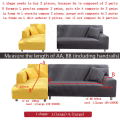 Miniatyrbilde 2 av 11: Enkelt sofatrekk for stue, stretchmateriale, beskyttelse for kjæledyr og barn, fullt innpakket trekk til sofa colour18 2-seater 145-185cm