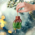 Miniatyrbild 9 av 11: Rolig Julhänge Julgransprydnad Juldekor Trädhängande Prydnad Hem Juldekor Kreativ Gåva C One Size