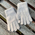 Miniatyrbillede 4 af 11: 1 par Vinter Elastisk Uld Cashmere Cykelkørehandsker Fuld Finger Handsker Votter Kvinder Mænd Mode Udendørs Skihandsker camel One Size