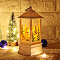 Miniatyrbilde 1 av 11: Jul Stormlykt Lysestake Lampe Liten Nattlampe Gammel Snømann Dekor Liten Nattlampe Skrivebordsdekorasjon Large white snowman