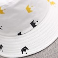 Miniatyrbild 2 av 7: Sommar Baby Solhatt Barn Utomhus Anti UV-skydd Strandhattar Fiskehinkhattar Barn Pojke Flicka Tecknad Fiskarhatt rabbit