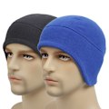 Miniatyrbilde 2 av 11: Høst- og vintersport Ridehette Løping Ny hatt Herre- og damevinterhatt Polar Fleece Ermehette Lett Varm Skilue #3 Navy blue Average size