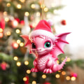 Miniatyrbild 7 av 11: Jul Akryl Drake Baby Ägg Ornament Jul Hängande Julgransprydnad Juldekorationer 2024 D One Size