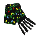 Pikkukuva 7 / 7: Talvinen joulu -sarjan villapipo LED-valolla, lämmin neulottu hattu ja huivi -setti Snowflake hat Adjustable