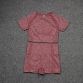 Miniatyrbild 1 av 11: Yoga Set Träningskläder Gym Sport Löpning Träningskläder För Kvinnor Wine red M