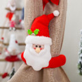 Miniatyrbild 7 av 11: Jultomte Älg Julgardin Dekor God Jul Dekor för Hemmet Julgransprydnader Gåva Navidad 2023 Gott Nytt År 2023 3