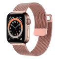 Pikkukuva 1 / 11: Ranneke Apple Watch -rannekkeelle 44mm 40mm 38mm 42mm 44 mm Lisätarvike Magneettinen lenkki Metallinen älykellon rannekoru iWatch sarja 3 4 5 6 se series 4 gold 42mm or 44mm