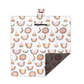 Miniatyrbilde 4 av 7: Utendørs Campingmatte Piknikpledd Vanntett Matte Maskinvaskbar Bærbar Reise Strandpledd Sammenleggbar Piknik Strandmatte 2*2M red grid