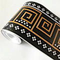 Miniatyrbild 4 av 5: WB08 10 Självhäftande 3D Blommor geometrisk Design PVC Vattentät Bård Tapet