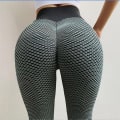 Miniatyrbilde 4 av 10: Yogabukser Sports Leggings Treningsleggings for Kvinner dark red L
